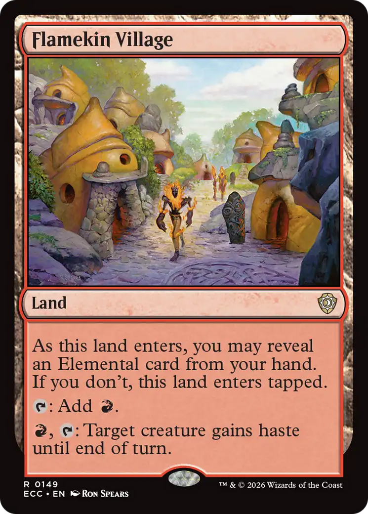 Flamekin Village [Lorwyn Eclipsed Commander] | Exor Games Summserside