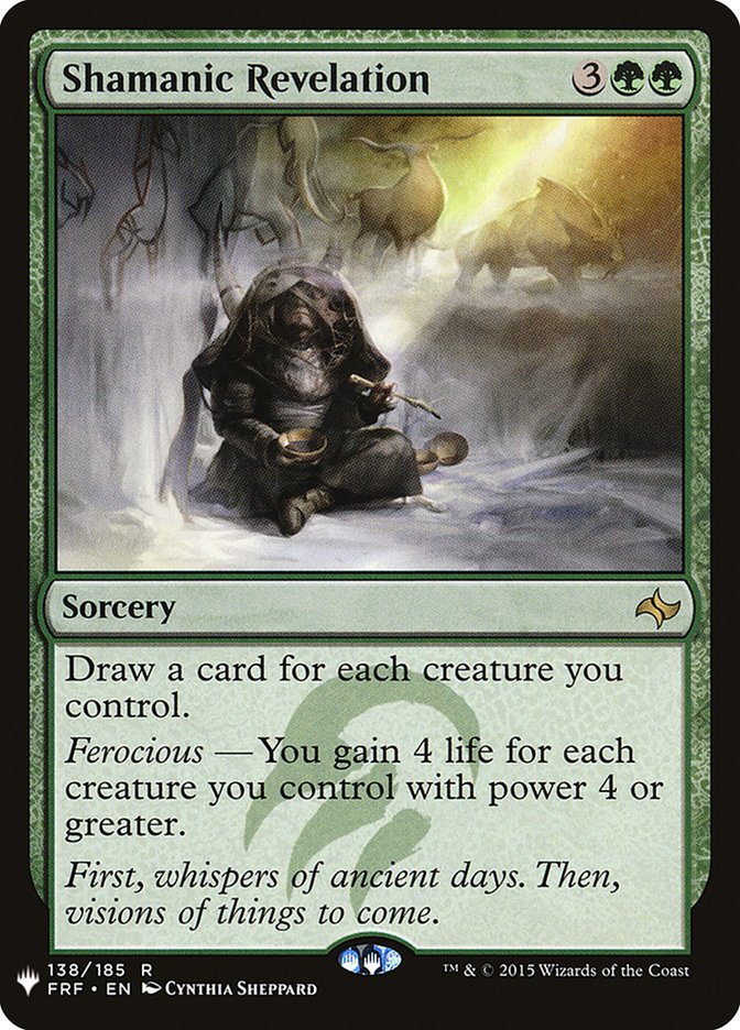 Shamanic Revelation [Mystery Booster] | Exor Games Summserside