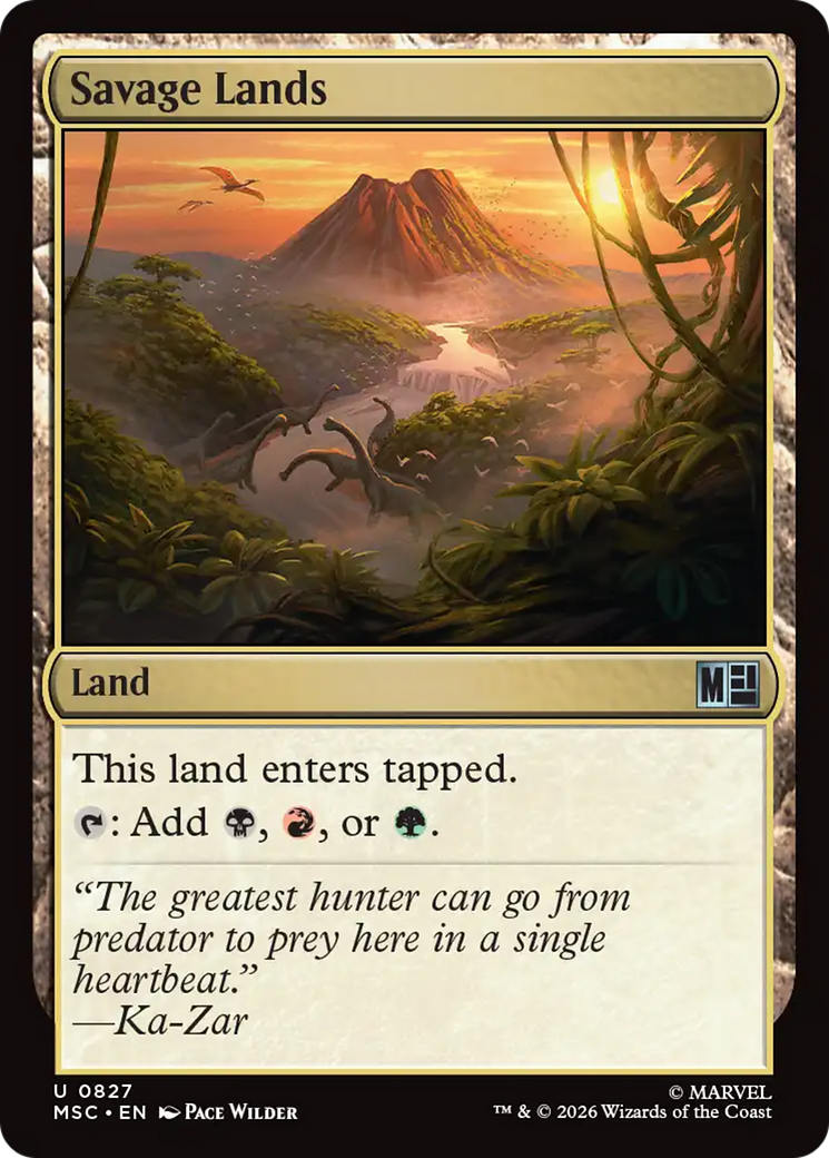Savage Lands [Marvel Super Heroes Commander] | Exor Games Summserside