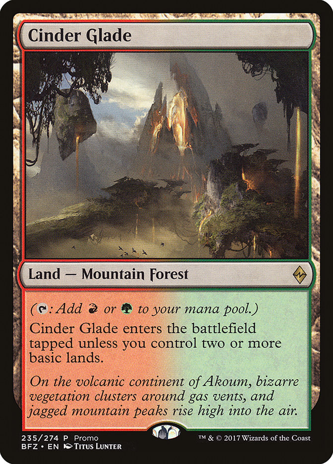 Cinder Glade (Promo) [Standard Showdown Promos] | Exor Games Summserside