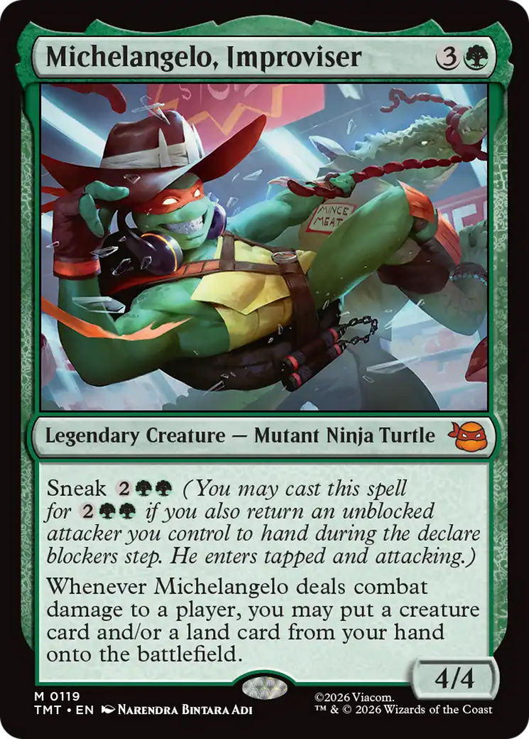 Michelangelo, Improviser [Teenage Mutant Ninja Turtles] | Exor Games Summserside
