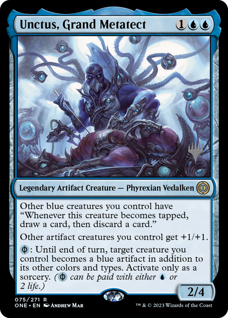 Unctus, Grand Metatect (Promo Pack) [Phyrexia: All Will Be One Promos] | Exor Games Summserside