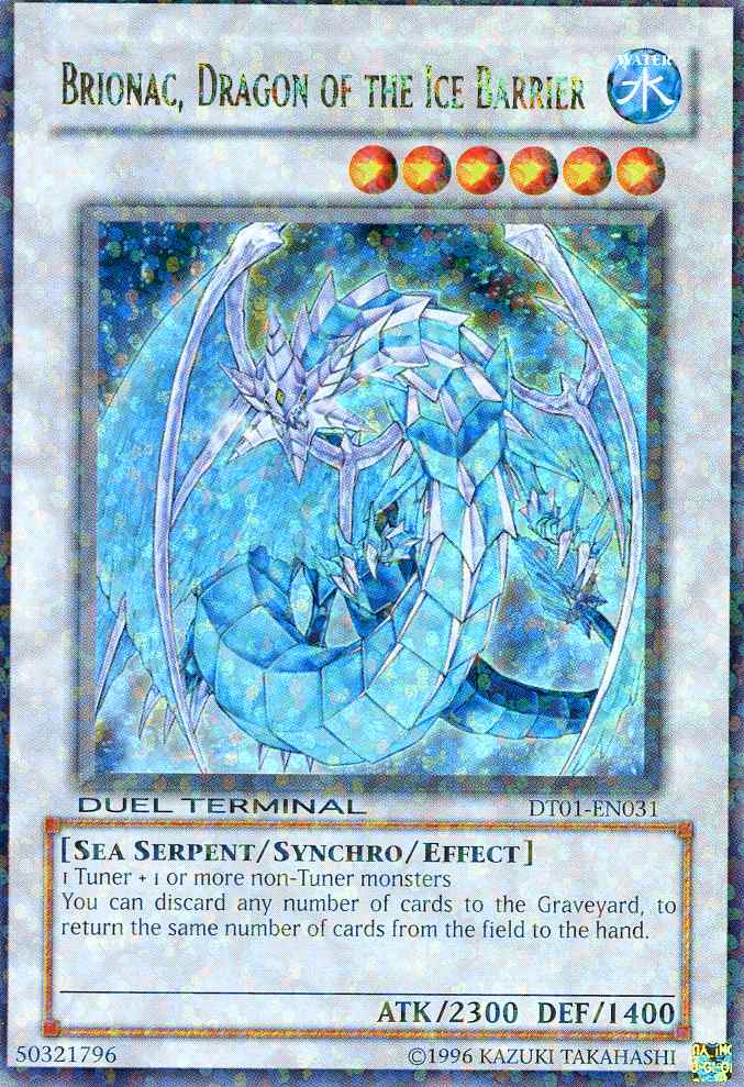 Brionac, Dragon of the Ice Barrier [DT01-EN031] Ultra Rare | Exor Games Summserside