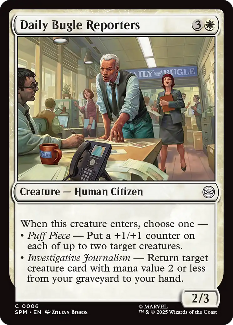 Daily Bugle Reporters [Marvel's Spider-Man] | Exor Games Summserside