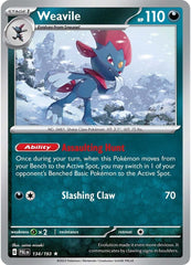 Weavile (134/193) [Scarlet & Violet: Paldea Evolved] | Exor Games Summserside