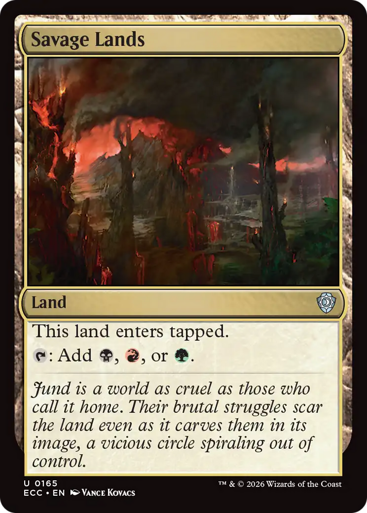 Savage Lands [Lorwyn Eclipsed Commander] | Exor Games Summserside