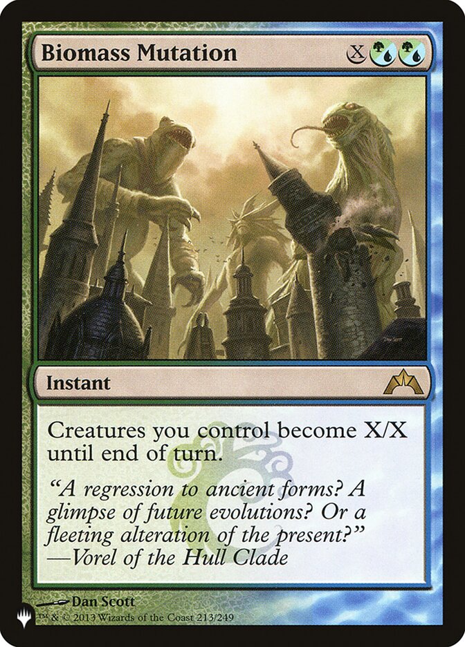 Biomass Mutation [The List] | Exor Games Summserside