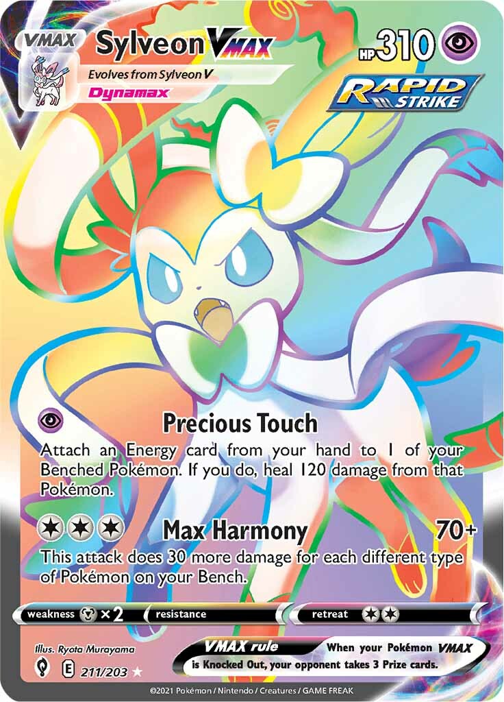 Sylveon VMAX (211/203) [Sword & Shield: Evolving Skies] | Exor Games Summserside