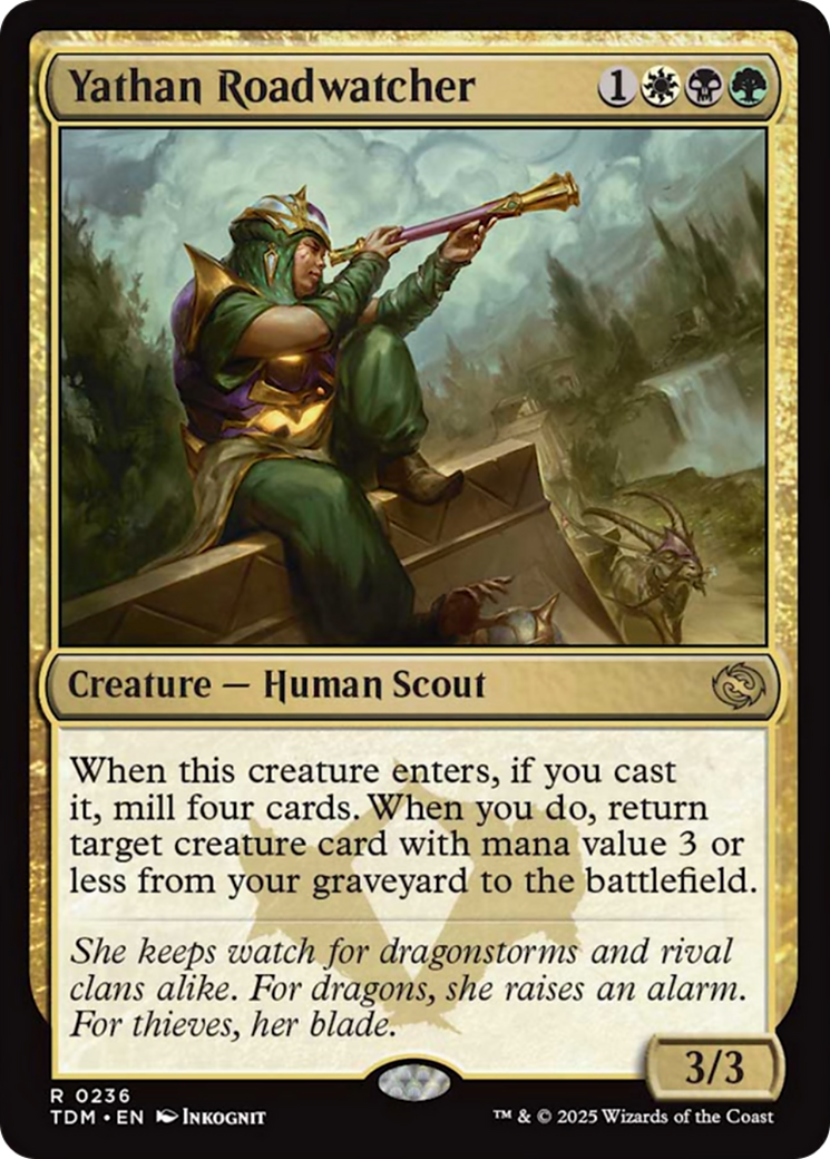 Yathan Roadwatcher [Tarkir: Dragonstorm] | Exor Games Summserside