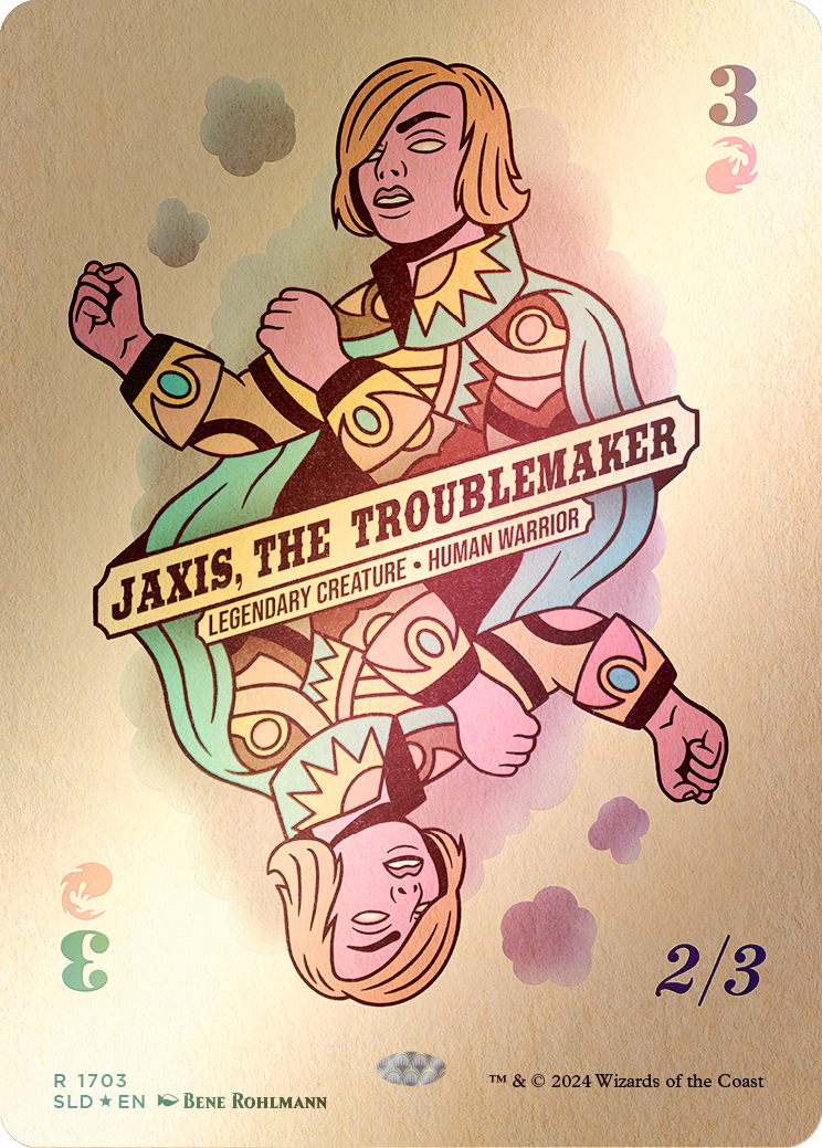 Jaxis, the Troublemaker (Rainbow Foil) [Secret Lair Drop Series] | Exor Games Summserside