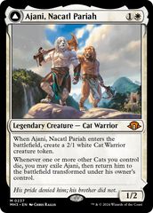 Ajani, Nacatl Pariah // Ajani, Nacatl Avenger [Modern Horizons 3] | Exor Games Summserside