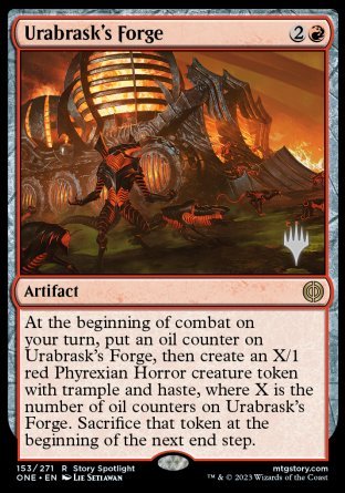 Urabrask's Forge (Promo Pack) [Phyrexia: All Will Be One Promos] | Exor Games Summserside