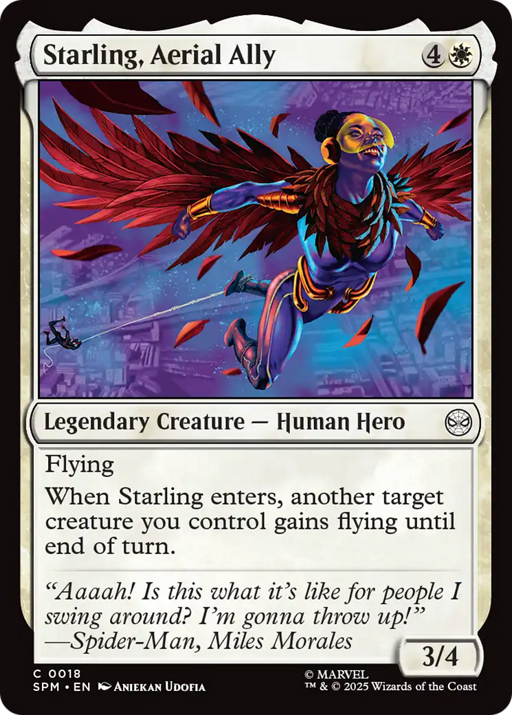 Starling, Aerial Ally [Marvel's Spider-Man] | Exor Games Summserside