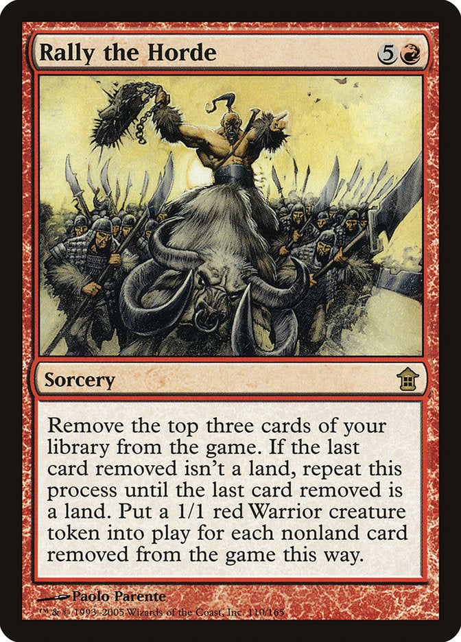 Rally the Horde [Saviors of Kamigawa] | Exor Games Summserside