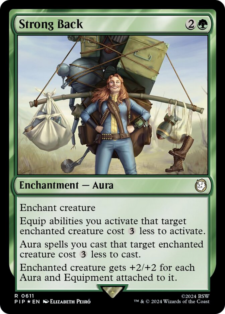 Strong Back (Surge Foil) [Fallout] | Exor Games Summserside