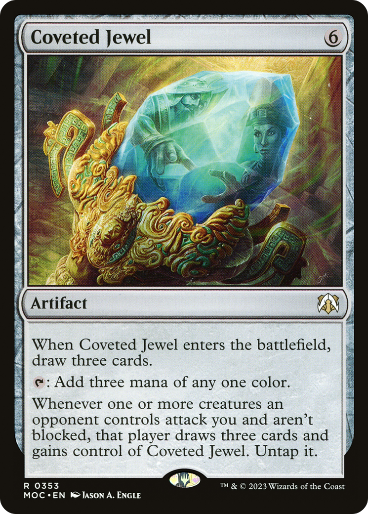 Coveted Jewel (Ripple Foil) [Modern Horizons 3 Commander] | Exor Games Summserside