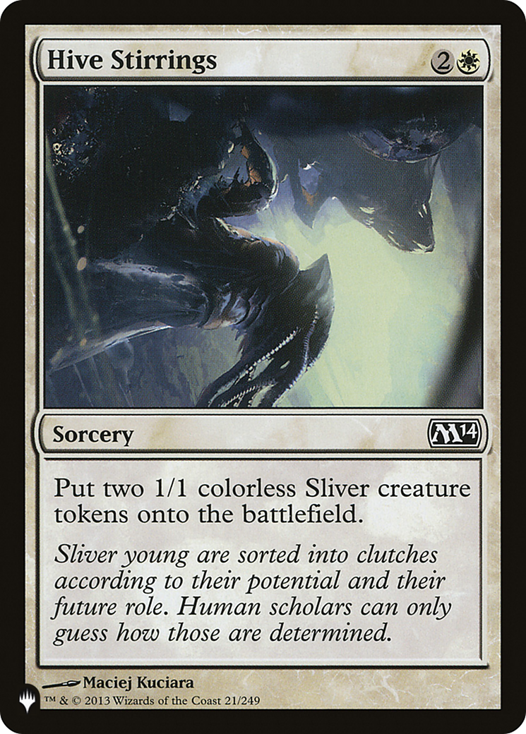Hive Stirrings [The List] | Exor Games Summserside