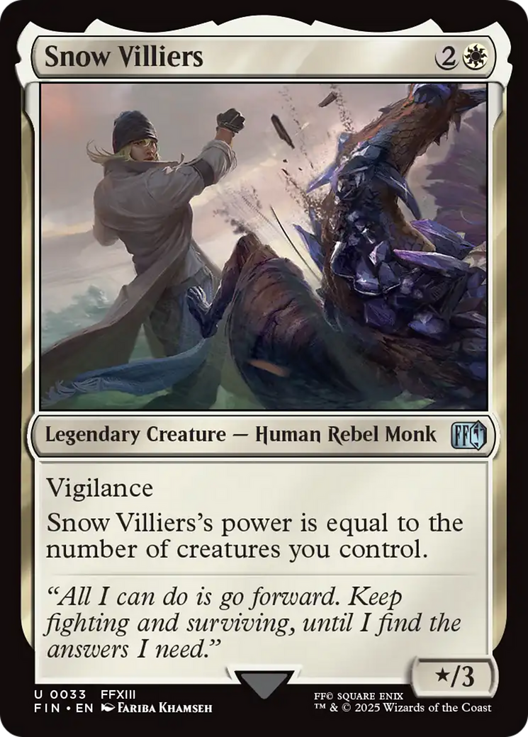 Snow Villiers [FINAL FANTASY] | Exor Games Summserside