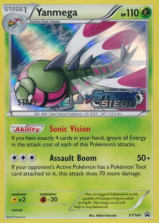 Yanmega (XY144) (Staff) [XY: Black Star Promos] | Exor Games Summserside