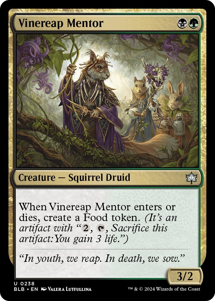 Vinereap Mentor [Bloomburrow] | Exor Games Summserside