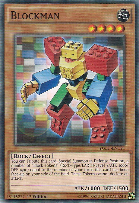 Blockman [YGLD-ENC21] Common | Exor Games Summserside