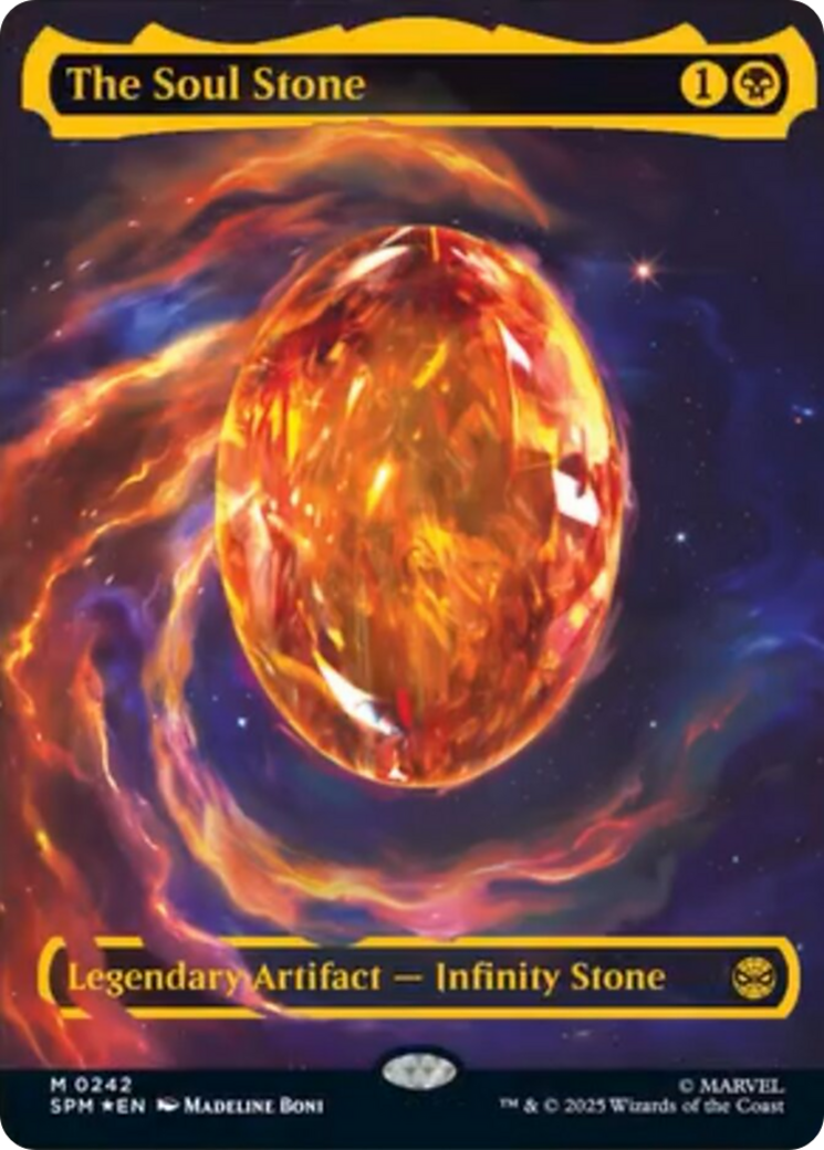 The Soul Stone (Cosmic Foil) [Marvel's Spider-Man] | Exor Games Summserside