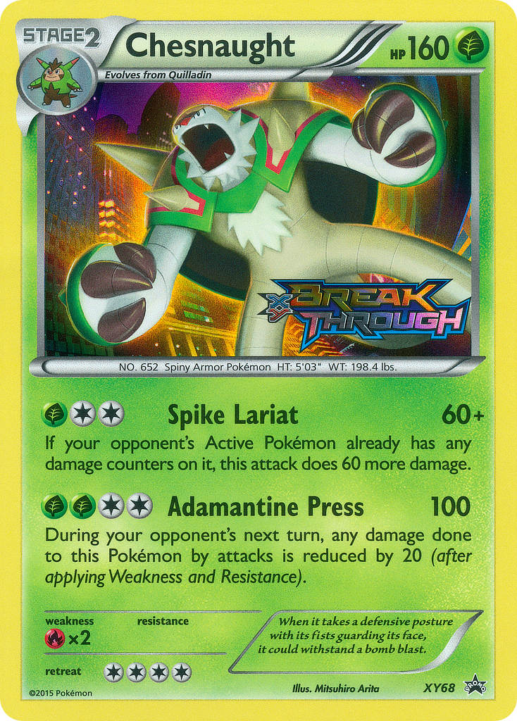 Chesnaught (XY68) [XY: Black Star Promos] | Exor Games Summserside