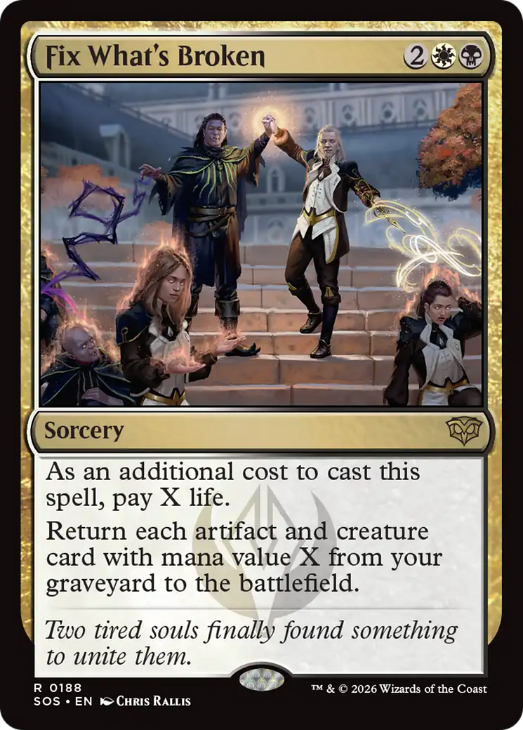 Fix What's Broken [Secrets of Strixhaven] | Exor Games Summserside