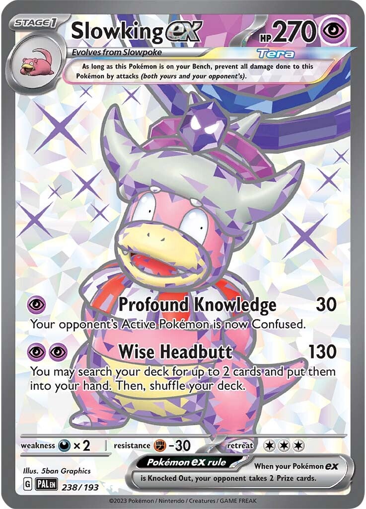 Slowking ex (238/193) [Scarlet & Violet: Paldea Evolved] | Exor Games Summserside