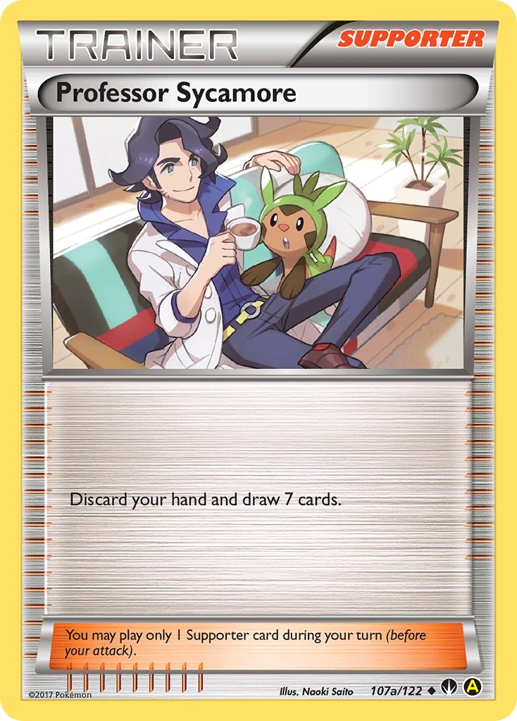 Professor Sycamore (107a/122) [Alternate Art Promos] | Exor Games Summserside