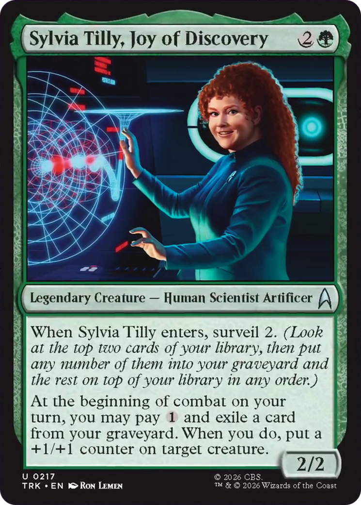 Sylvia Tilly, Joy of Discovery [Star Trek] | Exor Games Summserside