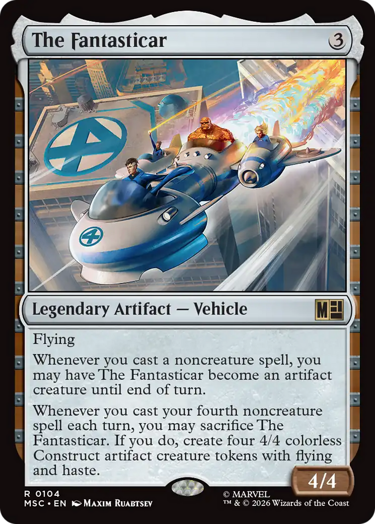 The Fantasticar [Marvel Super Heroes Commander] | Exor Games Summserside