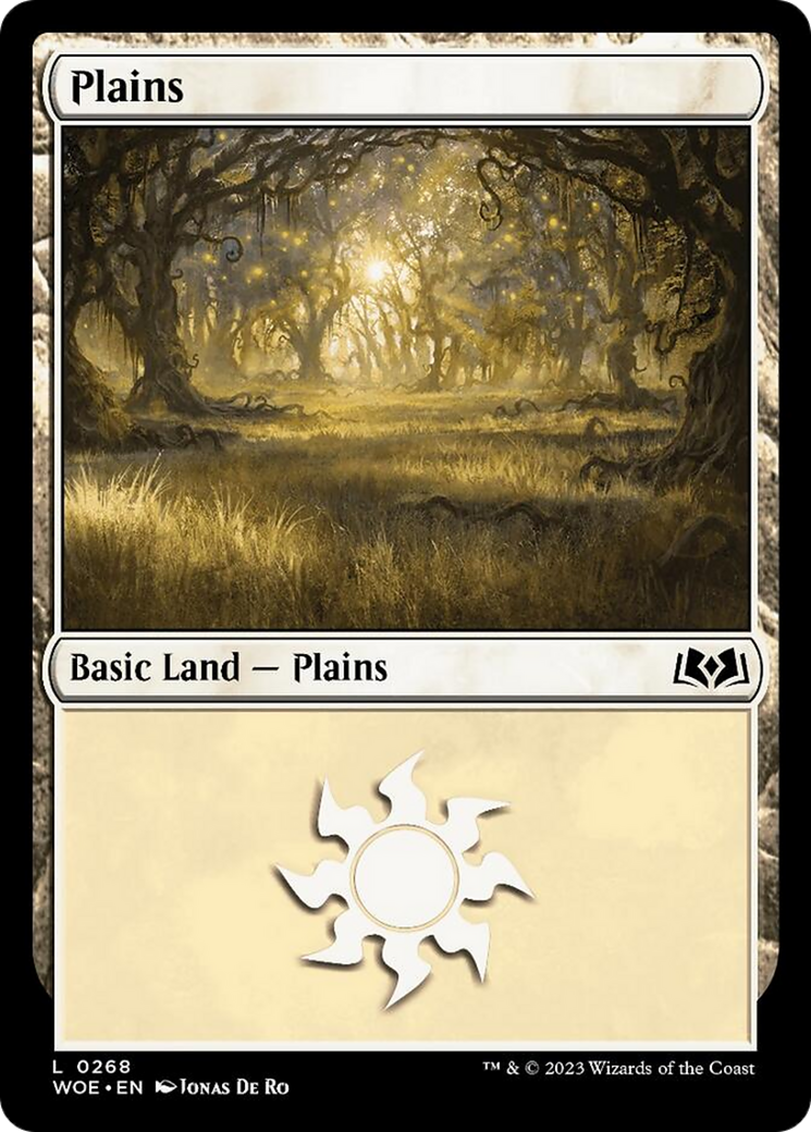 Plains (0268) [Wilds of Eldraine] | Exor Games Summserside