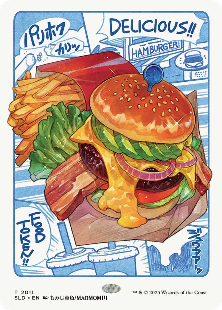 Food Token (2011) (Rainbow Foil) [Secret Lair Drop Series] | Exor Games Summserside