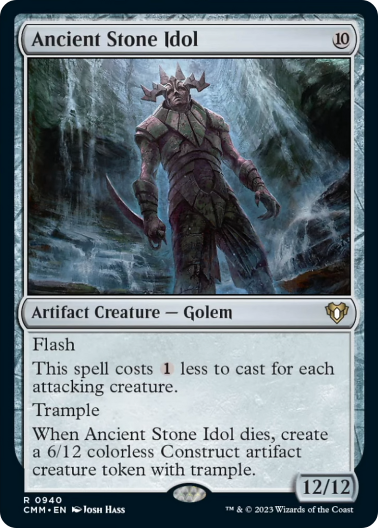 Ancient Stone Idol [Commander Masters] | Exor Games Summserside