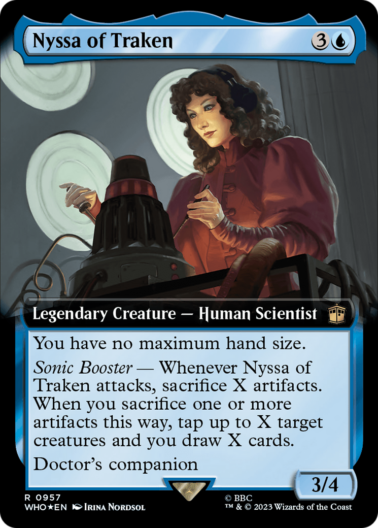 Nyssa of Traken (Extended Art) (Surge Foil) [Doctor Who] | Exor Games Summserside