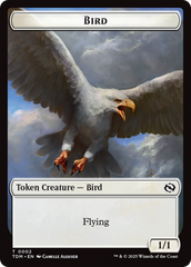 Inkling // Bird Double-Sided Token [Tarkir: Dragonstorm Commander Tokens] | Exor Games Summserside
