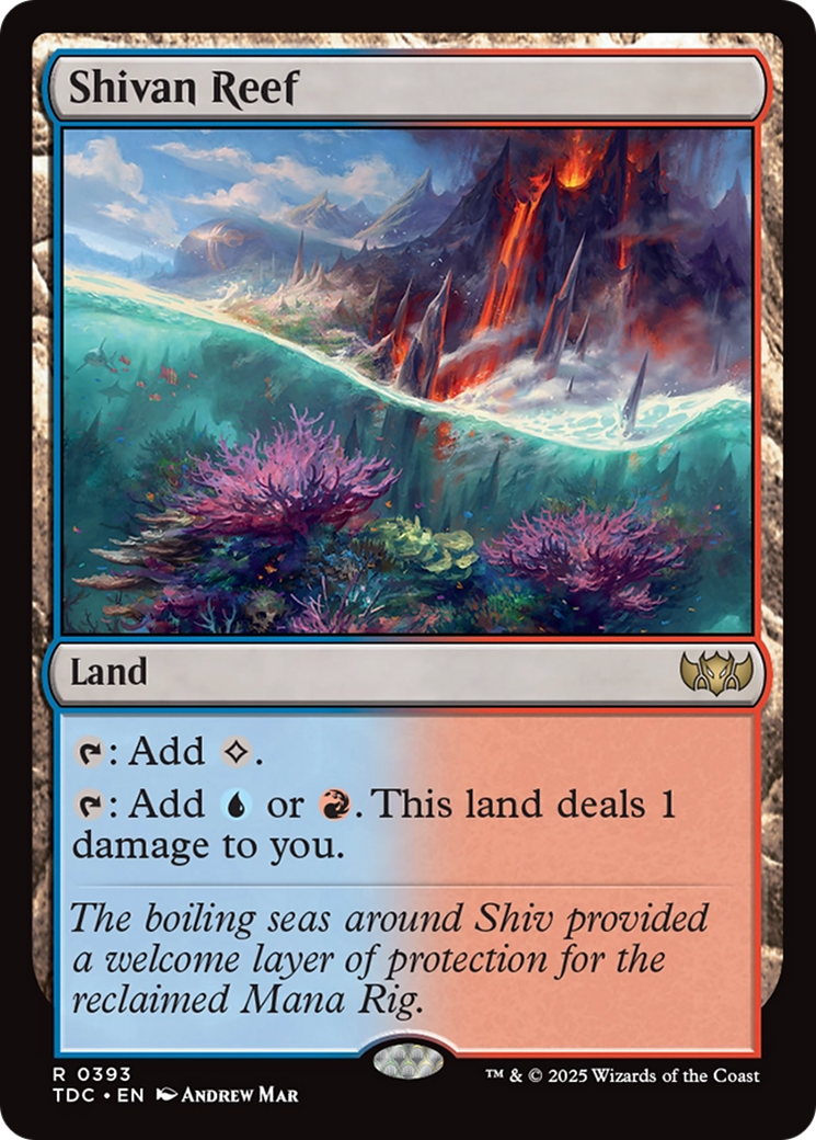 Shivan Reef [Tarkir: Dragonstorm Commander] | Exor Games Summserside