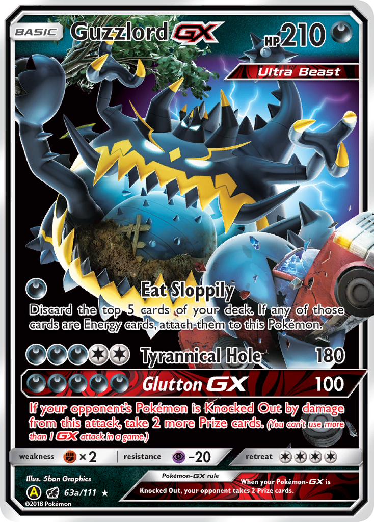 Guzzlord GX (63a/111) [Alternate Art Promos] | Exor Games Summserside