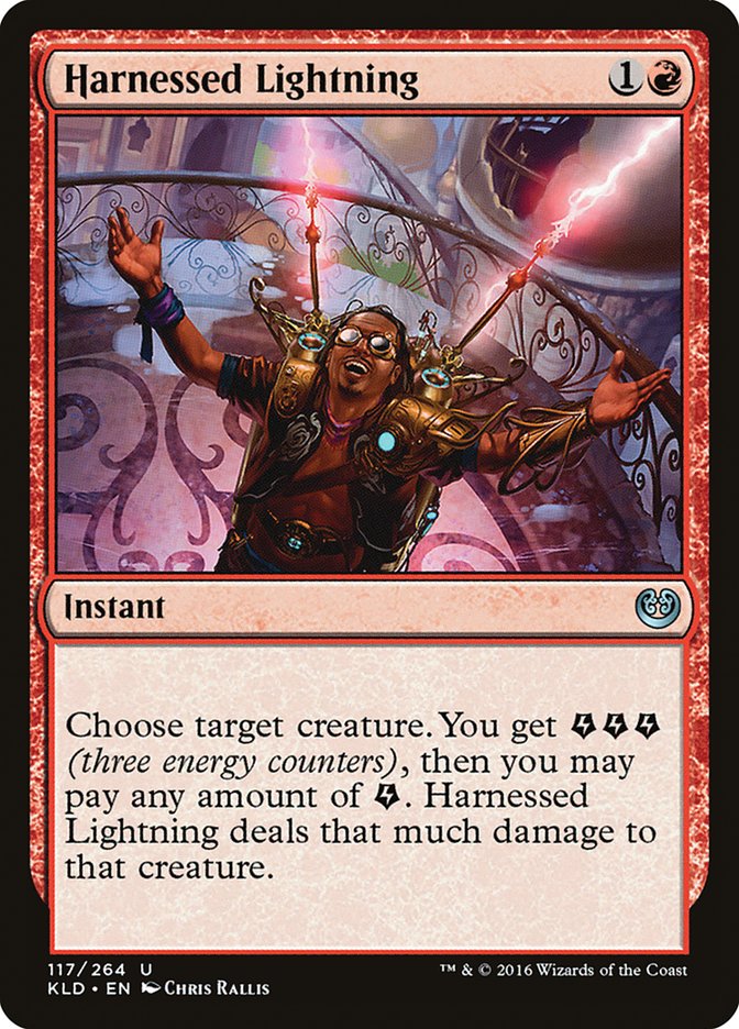 Harnessed Lightning [Kaladesh] | Exor Games Summserside