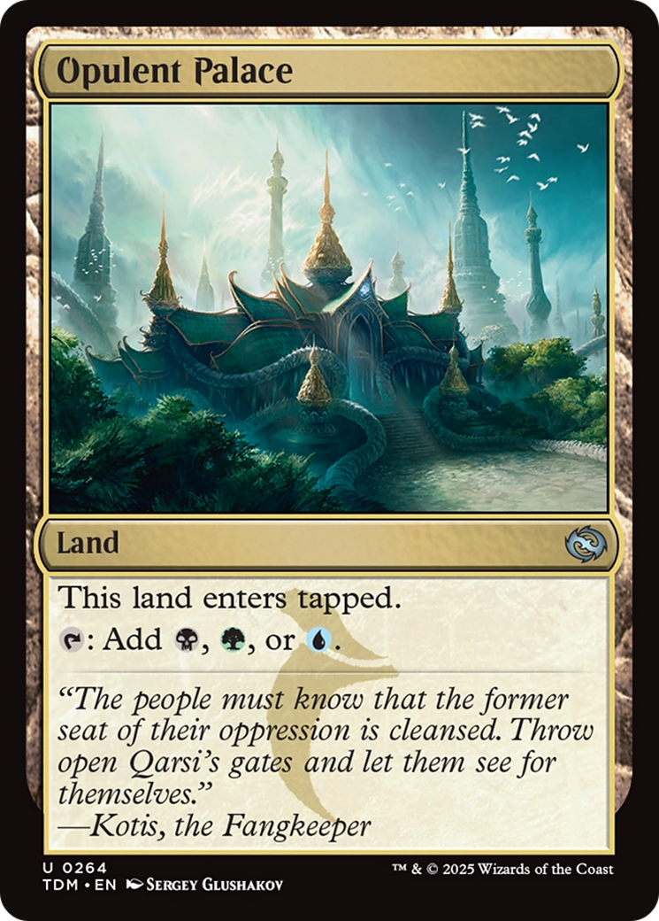 Opulent Palace [Tarkir: Dragonstorm] | Exor Games Summserside