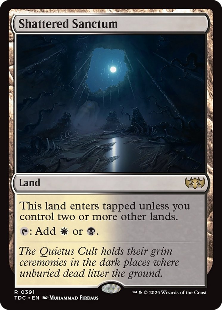 Shattered Sanctum [Tarkir: Dragonstorm Commander] | Exor Games Summserside