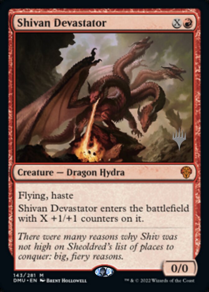 Shivan Devastator (Promo Pack) [Dominaria United Promos] | Exor Games Summserside