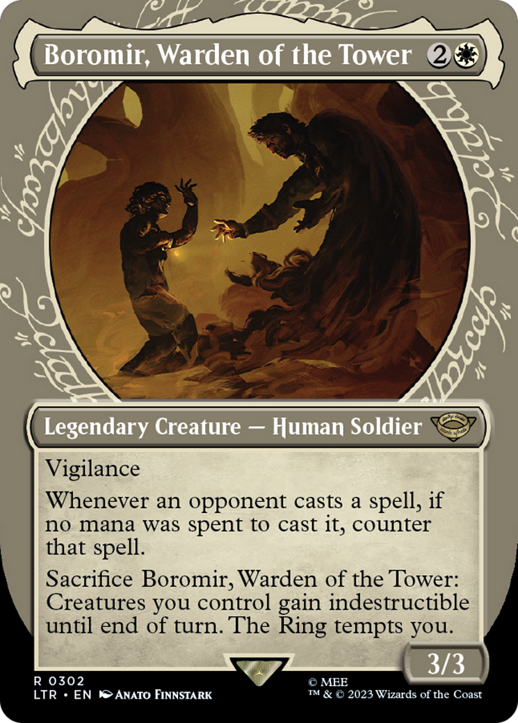 Boromir, Warden of the Tower (Showcase Ring Frame) [The Lord of the Rings: Tales of Middle-Earth] | Exor Games Summserside