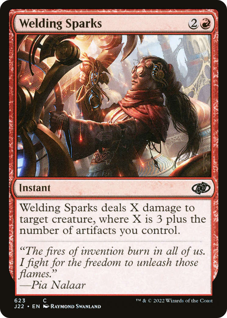 Welding Sparks [Jumpstart 2022] | Exor Games Summserside