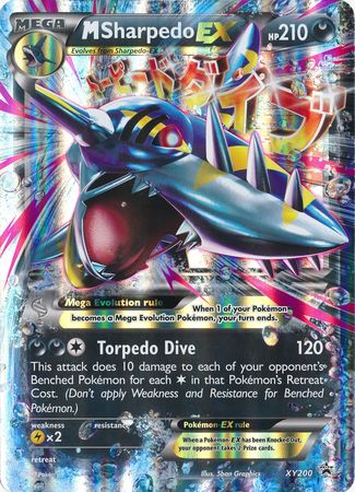 M Sharpedo EX (XY200) (Jumbo Card) [XY: Black Star Promos] | Exor Games Summserside