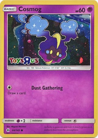 Cosmog (64/149) (Toys R Us Promo) [Sun & Moon: Base Set] | Exor Games Summserside