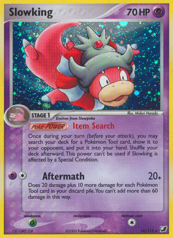 Slowking (14/115) [EX: Unseen Forces] | Exor Games Summserside