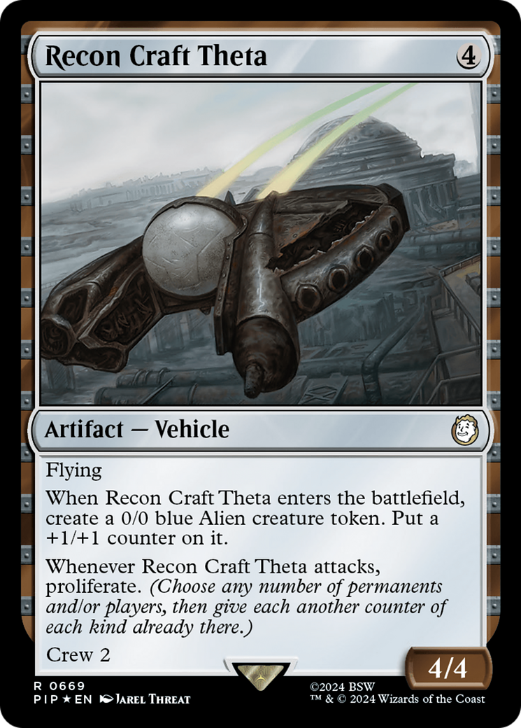 Recon Craft Theta (Surge Foil) [Fallout] | Exor Games Summserside