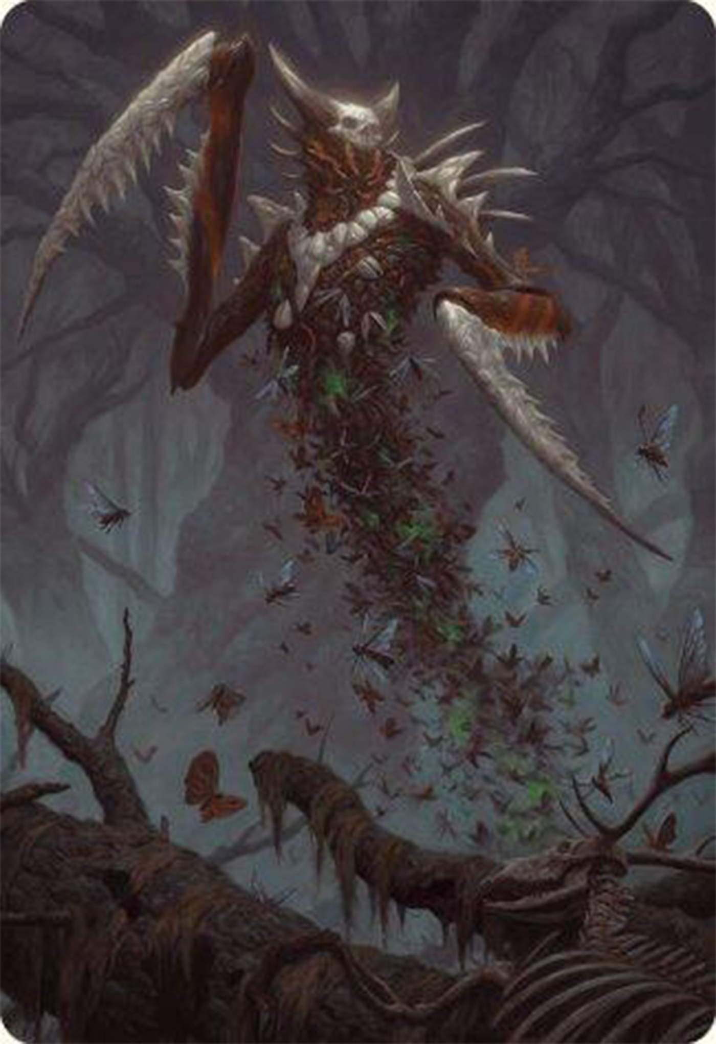 Grist, the Plague Swarm Art Card [Modern Horizons 3 Art Series] | Exor Games Summserside